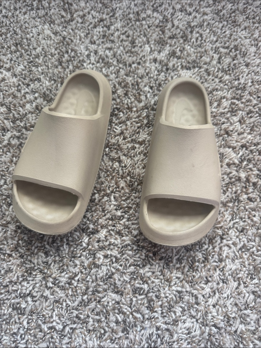 Nike Kids Slide Sandals - Light Beige